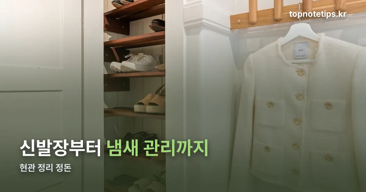 현관 정리 썸네일
