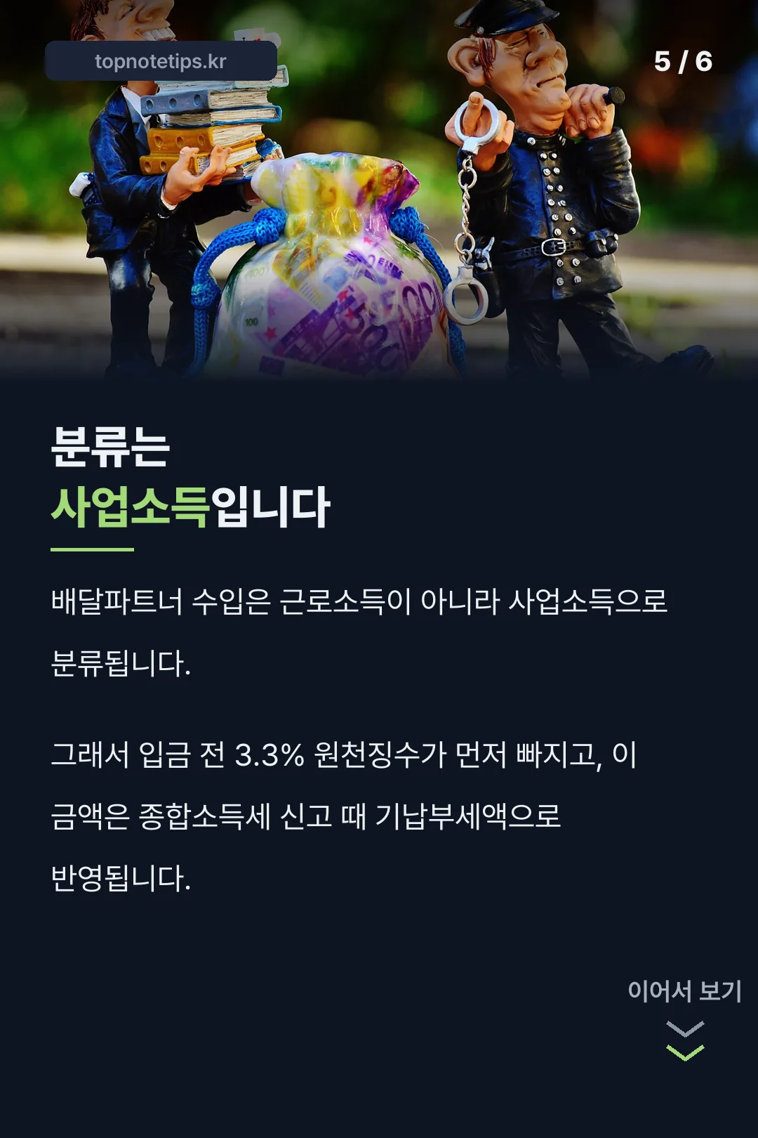 사업소득 세금 구조